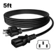 5ft UL AC Power Cord Cable For KORG D32XD D3200 D-3200 32XD Multi Track Recorder 5ft UL AC Power Cord Cable For KORG D32XD D3200 D-3200 32XD Multi Track Recorder
