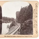 Columbia River Oregon Railroad Stereoview c1898 Keystone Bridal Veil Falls G752