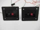 Pair of American Acoustics D2550E Speaker Terminals With crossover Tested "Look" Pair of American Acoustics D2550E Speaker Terminals With crossover Tested "Look"