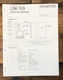 Kenwood LSK-703 Speaker Service Manual *Original* Kenwood LSK-703 Speaker Service Manual *Original*