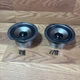 Pair Of POLK AUDIO CS10 CENTER SPEAKER  WOOFER RD5559 - EXCELLENT