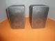 Pair of Realistic Minimus-7 Speakers Silver Color 8 OHMS 40 WATS Cat 40-2034 Pair of Realistic Minimus-7 Speakers Silver Color 8 OHMS 40 WATS Cat 40-2034