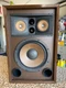 Vintage SANSUI SP-2500A Used3 WAY 5 SPEAKER/TESTED/nice wood grain