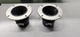  Rare PAIR Vintage Foster Horn Tweeters 49-1288-01 Japan, Tested Working, 8 Ohm