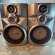 SHARP CP-MPX850(2) Piece Book Shelf Speaker System Woofer Tweeter Super Tweeter SHARP CP-MPX850(2) Piece Book Shelf Speaker System Woofer Tweeter Super Tweeter