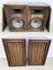 Magnavox S-8755 Acoustic Suspension Speakers !RARE! Working ~ 12" Woofers