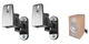 Pair Hidden Wall Swivel Brackets For Polk Audio RTI A1 Bookshelf Speakers Pair Hidden Wall Swivel Brackets For Polk Audio RTI A1 Bookshelf Speakers