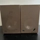 Bozak MB80 Miniature Concert Series Bookshelf Speaker Set 8 ohm Parts Or Repair