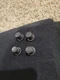 Optimus Pro LX5 40-4061 Speaker Parts - 4  Grill Plugs Attachment Collar Flange