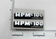 Pioneer HPM-100 Speaker Badge Logo Pair with Pin Back Laminated Acrylic Custom