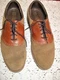 VINTAGE 1960s MENS DEXTER BROWN SUEDE/LEATHER OXFORD SADDLE SHOES - RUBBER SOLES VINTAGE 1960s MENS DEXTER BROWN SUEDE/LEATHER OXFORD SADDLE SHOES - RUBBER SOLES