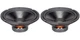 10" Speakers 8ohm Ten inch Woofer PAIR Stereo Subwoofer Replacement 105w NEW 