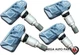 4 ITM Tire Pressure Sensor Dual MHz metal TPMS For CADILLAC CTS 15-17