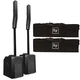 Electro-Voice Evolve 50 Portable Column PA Systems with Subwoofers (Pair) Electro-Voice Evolve 50 Portable Column PA Systems with Subwoofers (Pair)