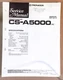 Pioneer CS-A5000 SPEAKER Service Manual *Original* Pioneer CS-A5000 SPEAKER Service Manual *Original*