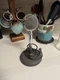 Vintage Astatic D104 Microphone & UG8 Stand  ~ untested