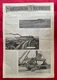 1898 Scientific American Engravings ~ Columbia River OR Railroad Train Jetty
