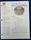 Original JBL Spec - Specification Sheet / 2446H 2446J Compression Driver Original JBL Spec - Specification Sheet / 2446H 2446J Compression Driver