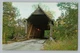 Oxford Alabama AL Mellons Mill Covered Bridge Chrome Postcard 1960s Oxford Alabama AL Mellons Mill Covered Bridge Chrome Postcard 1960s