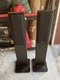 VINTAGE SPEAKERS KENWOOD LS-S500 3 SPEAKER 2 WAY STANDING SATELITE VINTAGE SPEAKERS KENWOOD LS-S500 3 SPEAKER 2 WAY STANDING SATELITE