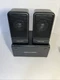 Realistic Minimus 0.9 Cabinet Speaker CAT 40-1323 Ohms 2W tested w/case Set of 2