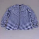 Worthington Blouse Womens PXL Petite XL Blue Geometric 3D Cube Print Button Down Worthington Blouse Womens PXL Petite XL Blue Geometric 3D Cube Print Button Down