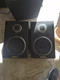 Hitachi HS-MD03 bookshelf speakers.