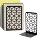 3D Cube Bookends – Geometric Metal Book Ends by Geomod 3D Cube Bookends – Geometric Metal Book Ends by Geomod