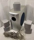 KLH Surrond Speakers And Woofer For The HA9000 DVD 5.1 Home Theater System 