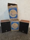 Pair of Working Realistic Minimus0.5Cat.No.40-1995A Speakers Original Box 