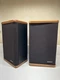 Vintage Advent Mini Bookshelf Speaker Pair 10-40W 8 Ohm - Needs Re-foam