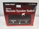 Radio Shack Realistic 3 Way Stereo Remote Speaker Switch 40-125A New Vintage Radio Shack Realistic 3 Way Stereo Remote Speaker Switch 40-125A New Vintage