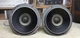 2 Technics midranges from SB-X50 speakers - EAS- with rear baffles and metal 