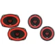Cerwin Vega Speaker Bundle V65 & V69 6.5" Coaxial Speaker Set & 6X9" Coaxial ...