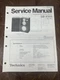 Technics SB-X505 Speaker Service Manual *Original*