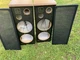 Marantz Floor Speakers Cabinet SP124 with Grills empty Cabinet For Parts Only Marantz Floor Speakers Cabinet SP124 with Grills empty Cabinet For Parts Only