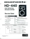 Vintage Marantz Model HD-440 High- Definition Speaker System Service Manual Vintage Marantz Model HD-440 High- Definition Speaker System Service Manual