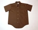 Vintage 1960s/60s Men's Brown Short Sleeve Oxford Shirt Vintage 1960s/60s Men's Brown Short Sleeve Oxford Shirt