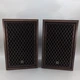 Vintage Sansui SP-30 2 Way Bookshelf Speakers Pair 8 Ohm 20W Wood Brown Japan