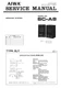 AIWA SC-A8 SC A8 - SPEAKER SYSTEM - SERVICE MANUAL REPAIR - Language: EN, JP 日本語