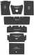 1965-1973 Ford Mustang Fastback EVA Sound Deadener 7pc 1965-1973 Ford Mustang Fastback EVA Sound Deadener 7pc