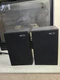 Yorx Model S-107 Bookshelf Speaker System Lot Of 2 Vintage Works