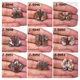 Natural Crazy Lace Agate Cabochon Loose Gemstone Cab For Jewelry Making