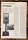 Celestion Model SL600 Speaker Review Reprint 1pg  *Original* #2