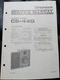 Pioneer CS-44G Speaker Service Manual Original Pioneer CS-44G Speaker Service Manual Original