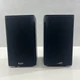 KLH 911B 2-Way Bookshelf Stereo Speakers - Black - 2 Pieces 100W With Damage