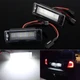 2x White 6000K 18-SMD LED License Plate Lights For Cadillac ATS CTS ELR XTS SRX