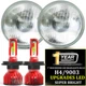 Pair Fit 1965 -1973 Ford Mustang 7 Inch Round Led Headlights Hi/Lo Beam Pair Fit 1965 -1973 Ford Mustang 7 Inch Round Led Headlights Hi/Lo Beam