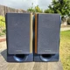 Vintage Kenwood LS-VH7 Blue Brown Wood 30W Bookshelf Speakers Pair (2) - Working Vintage Kenwood LS-VH7 Blue Brown Wood 30W Bookshelf Speakers Pair (2) - Working