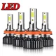 For Cadillac CTS 2008-2014 - 6000K 4pc led Headlight High & Low Beam Bulbs Combo